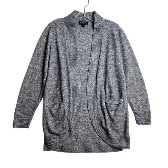 Barefoot Dream CozyChic Lite Circle Open Front Cardigan Gray Womens Medium - Picture 1 of 9